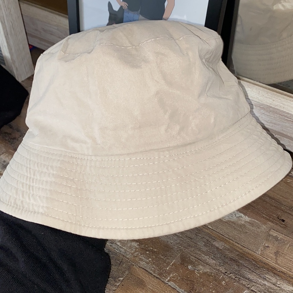 Beige Bucket Hat